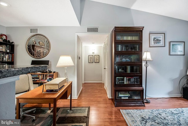 1515 Lincoln Way Unit 304B, Mclean, VA 22102 - office featuring wood finished floors and lofted ceiling
