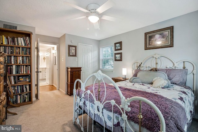 1515 Lincoln Way Unit 304B, Mclean, VA 22102 - bedroom with light carpet and ceiling fan