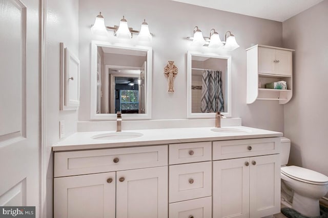 1515 Lincoln Way Unit 304B, Mclean, VA 22102 - full bathroom featuring double vanity and a shower with curtain