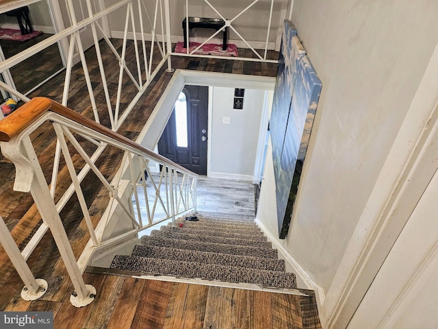 1 Helm Turn, Willingboro, NJ 08046 - stairway featuring wood finished floors