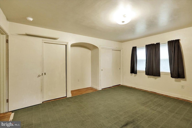 3225 Eisenbrown Rd, Reading, PA 19605 - unfurnished bedroom with multiple closets and baseboards