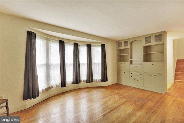 3225 Eisenbrown Rd, Reading, PA 19605 - unfurnished living room featuring plenty of natural light and light wood-style flooring