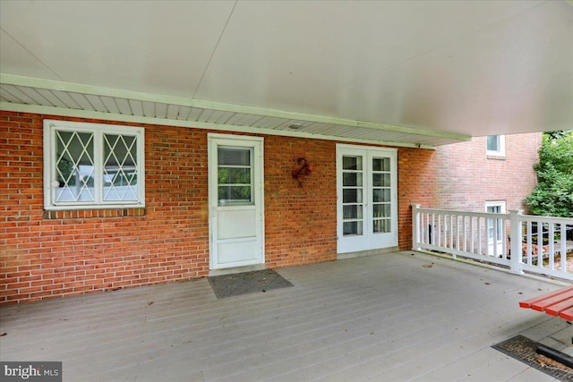 3225 Eisenbrown Rd, Reading, PA 19605 - view of wooden deck