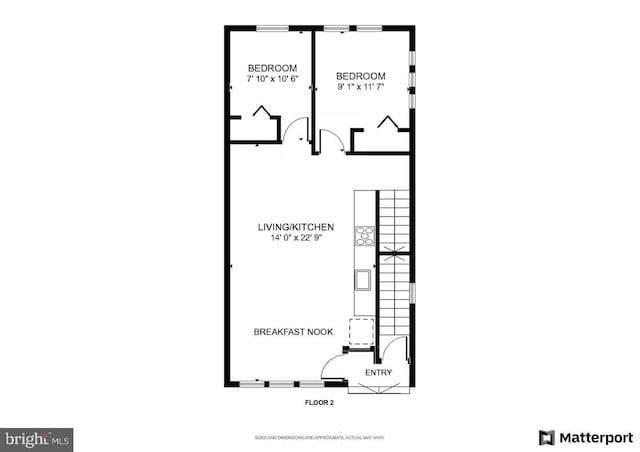 211 Webster St NE, Washington, DC 20011 - view of home floor plan