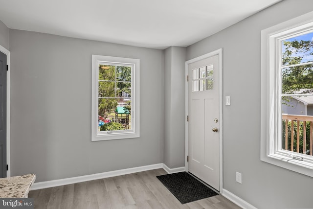 199 Erial, Pine Hill, NJ 08021 - entryway featuring wood finished floors and healthy amount of natural light