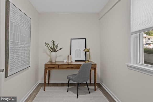 199 Erial, Pine Hill, NJ 08021 - office featuring wood finished floors and baseboards