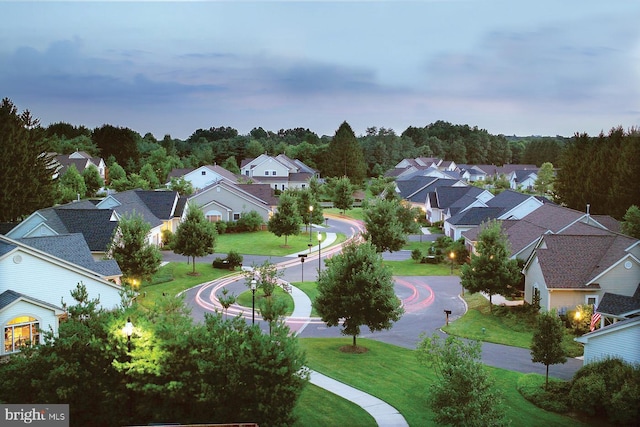 2134 Windrow, Princeton, NJ 08540 - aerial perspective of suburban area featuring a forest