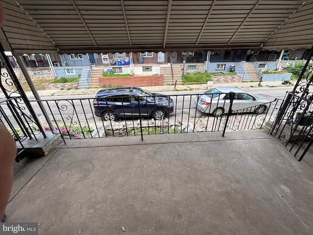 4066 Creston St, Philadelphia, PA 19135 - view of patio with stairway
