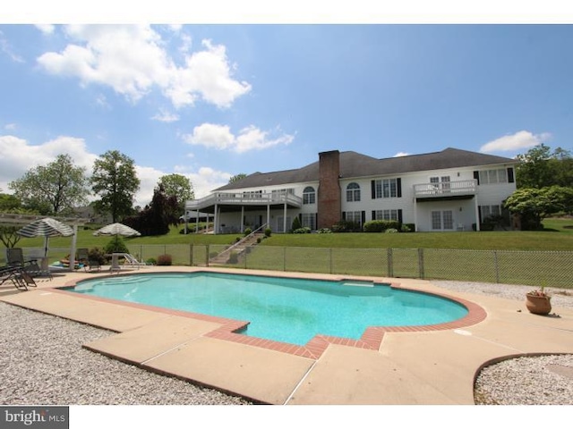 540 Hain Rd, Sinking Spring, PA 19608 - view of pool featuring a patio