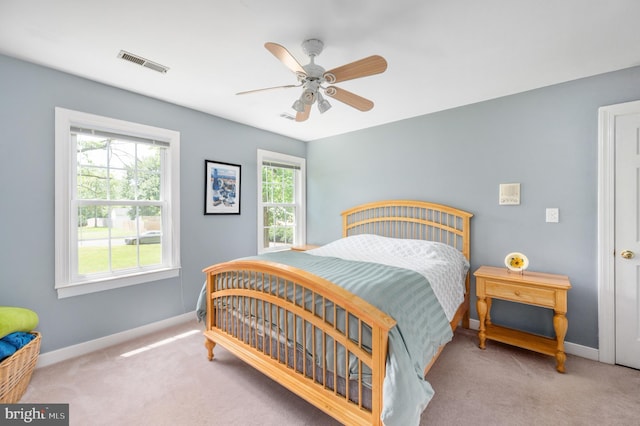 15 Tally Ho Dr, Fredericksburg, VA 22405 - bedroom with carpet and a ceiling fan