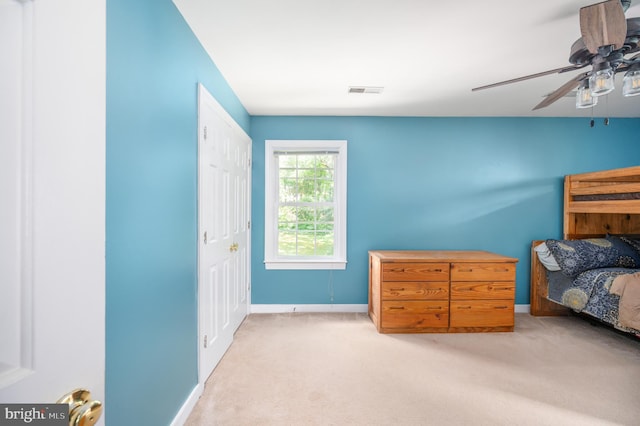 15 Tally Ho Dr, Fredericksburg, VA 22405 - bedroom featuring carpet floors and a ceiling fan