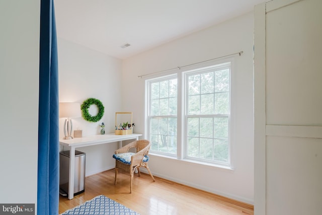 56 Willow Grove Mill Dr, Middletown, DE 19709 - home office with light wood-style floors and baseboards