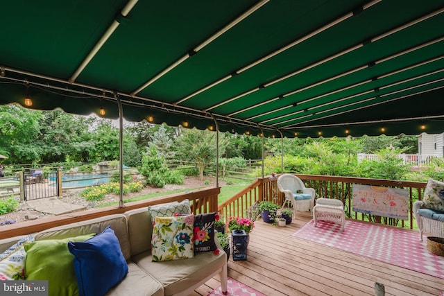 56 Willow Grove Mill Dr, Middletown, DE 19709 - wooden terrace with a fenced backyard