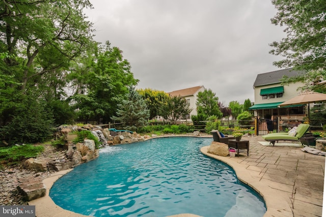 56 Willow Grove Mill Dr, Middletown, DE 19709 - view of pool with a patio