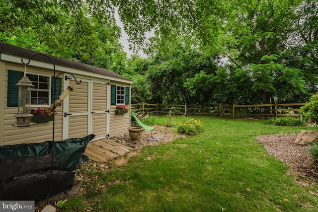 56 Willow Grove Mill Dr, Middletown, DE 19709 - fenced backyard with a storage shed