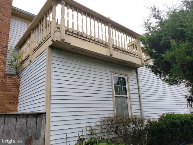 15021 Mcknew Rd, Burtonsville, MD 20866 - view of property exterior with a balcony