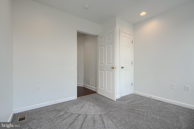 930 Washington Blvd, Baltimore, MD 21230 - spare room featuring dark carpet and recessed lighting