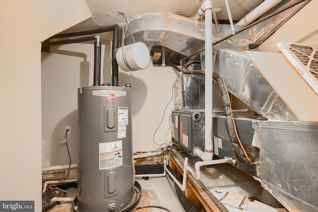 930 Washington Blvd, Baltimore, MD 21230 - utility room with electric water heater