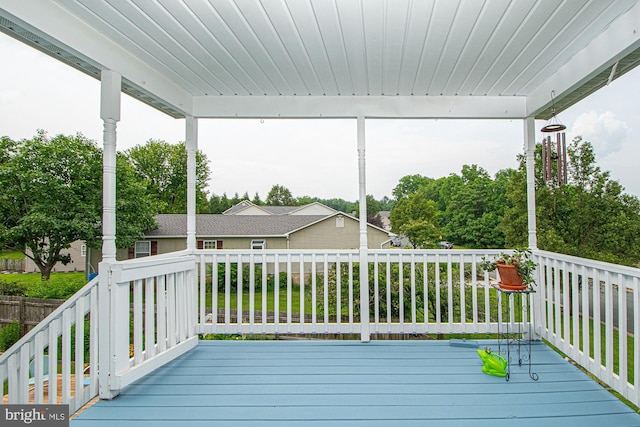 75 Westminster Dr, Front Royal, VA 22630 - view of wooden terrace