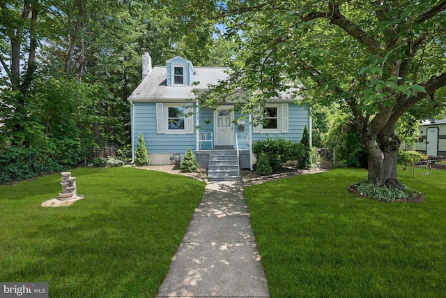 515 N Walnut Ave, Magnolia, NJ 08049 - cape cod-style house featuring a chimney