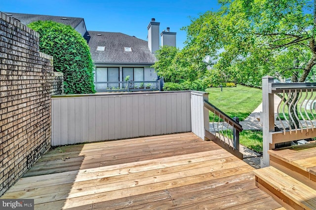 22 Witch Hazel Ct, Monmouth Junction, NJ 08852 - view of wooden terrace