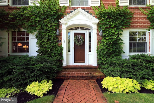 320 Hartswick Ave, State College, PA 16803 - doorway to property with brick siding