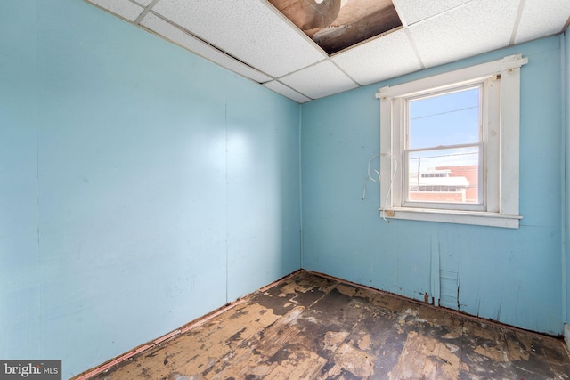 901 Fairview St, Camden, NJ 08104 - empty room with a paneled ceiling