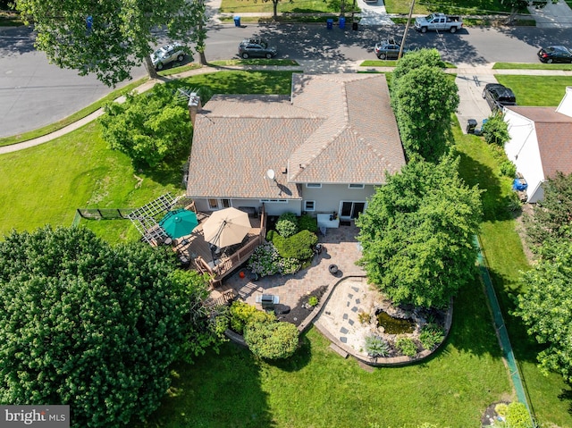 606 Hilltop Rd, Cinnaminson, NJ 08077 - aerial view of property and surrounding area