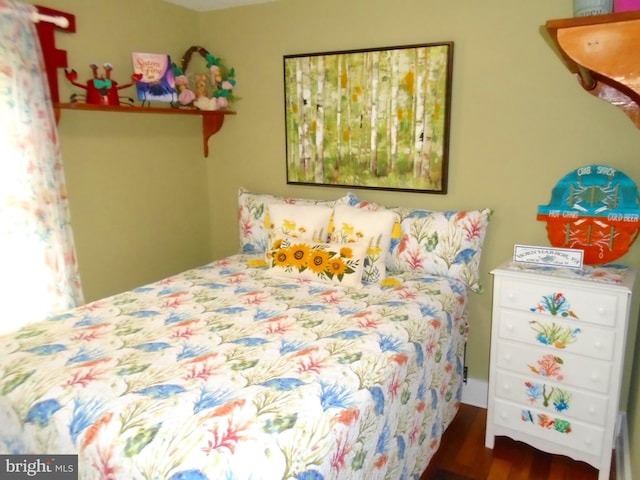 60 Branson Cove Rd, Hague, VA 22469 - bedroom with wood finished floors