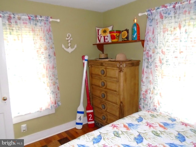 60 Branson Cove Rd, Hague, VA 22469 - bedroom featuring wood finished floors and baseboards