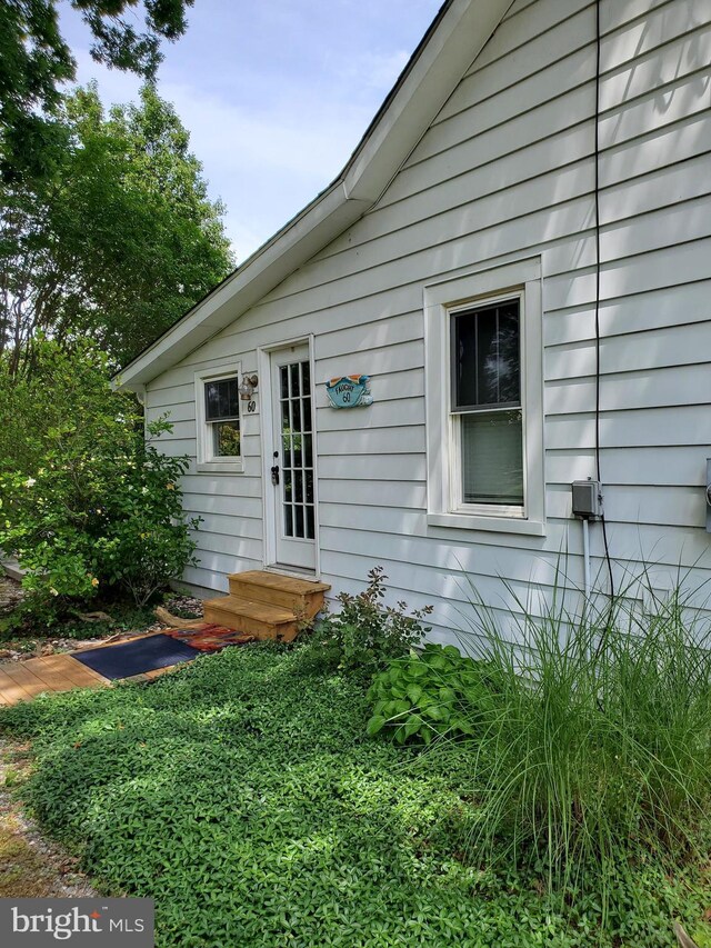 60 Branson Cove Rd, Hague, VA 22469 - view of exterior entry