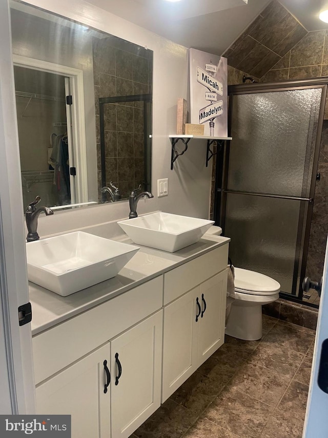 11 Rolling Ridge Dr, Milton, PA 17847 - full bath featuring double vanity, a stall shower, and a walk in closet