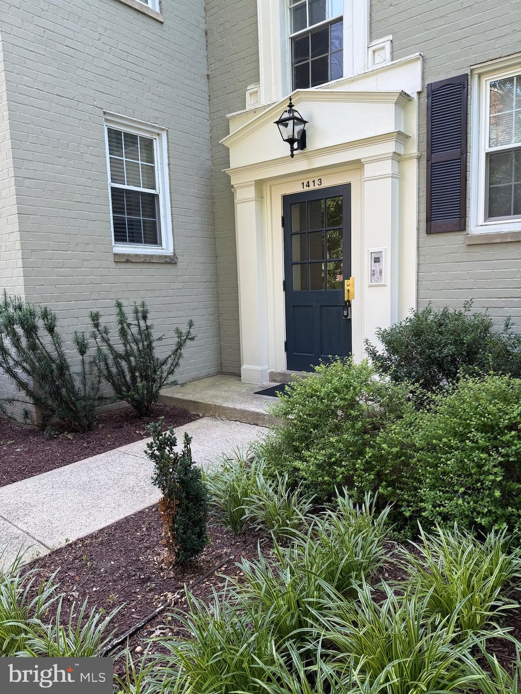 1413 Belle View Blvd Unit A1, Alexandria, VA 22307 - entrance to property featuring brick siding