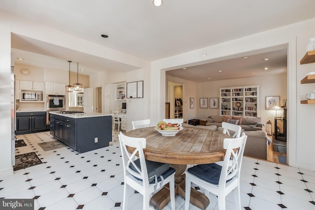 10513 Democracy Ln, Potomac, MD 20854 - dining space featuring recessed lighting and light flooring