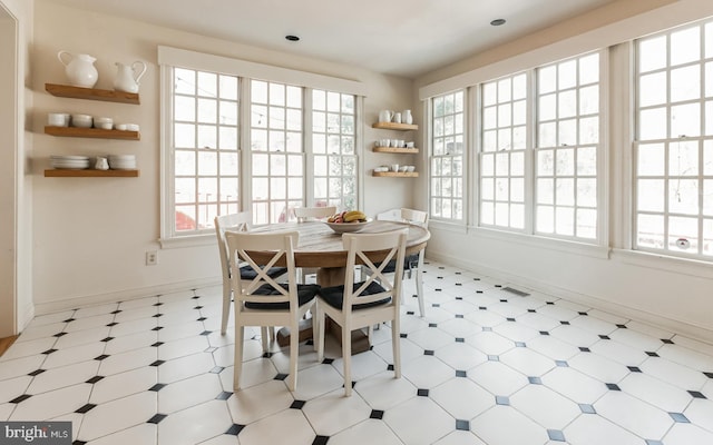 10513 Democracy Ln, Potomac, MD 20854 - dining room featuring plenty of natural light and light floors