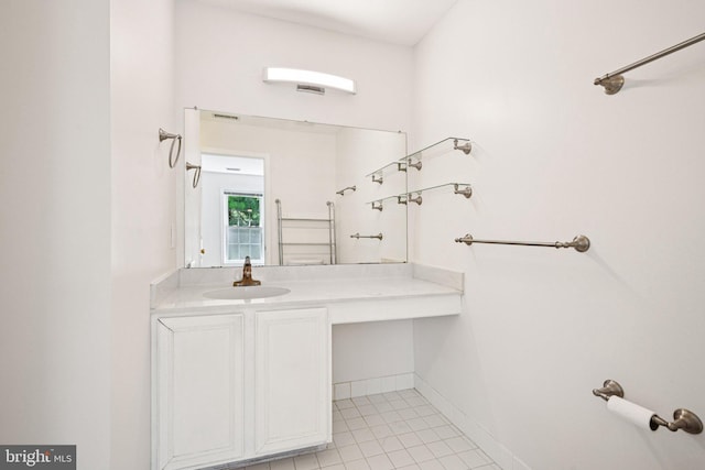 450 Hartford Sq Unit 7, West Chester, PA 19380 - bathroom with tile patterned flooring and vanity