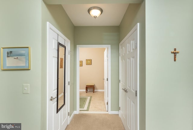 637 Wallingford Rd Unit 202, Bel Air, MD 21014 - hall featuring light carpet and baseboards