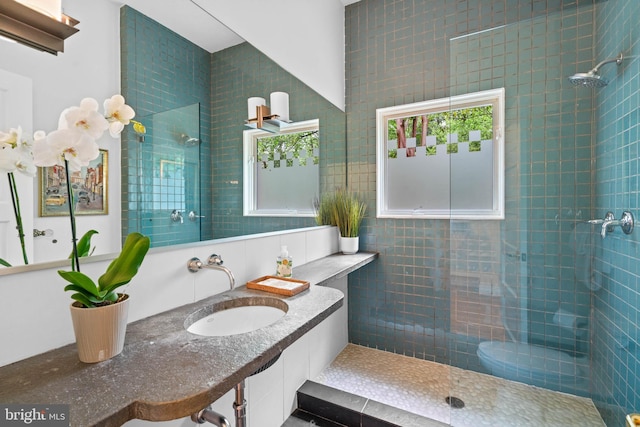 2714 Quebec St NW, Washington, DC 20008 - bathroom with tiled shower