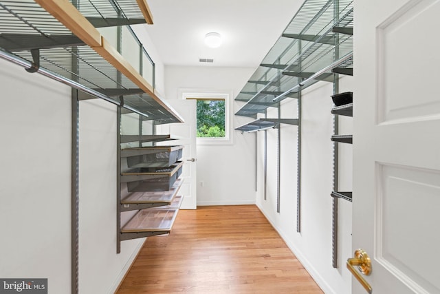 2714 Quebec St NW, Washington, DC 20008 - walk in closet featuring wood finished floors