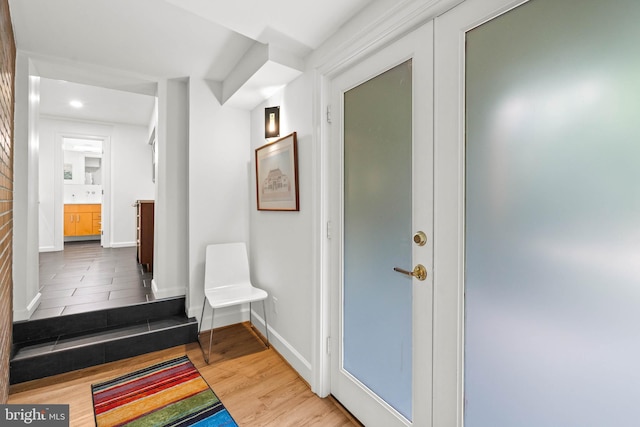2714 Quebec St NW, Washington, DC 20008 - hallway with wood finished floors and recessed lighting