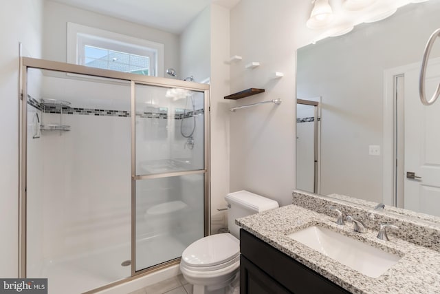 8266 Saint Francis Dr, Severn, MD 21144 - full bath featuring a shower stall and vanity