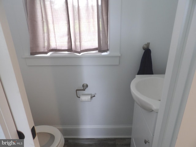 161 Main St, Southampton, NJ 08088 - half bath with toilet and vanity