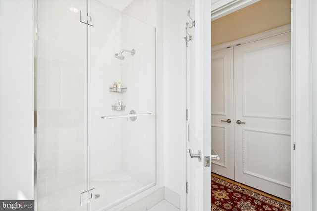 1425 Locust St Unit 33A, Philadelphia, PA 19102 - bathroom with a shower stall