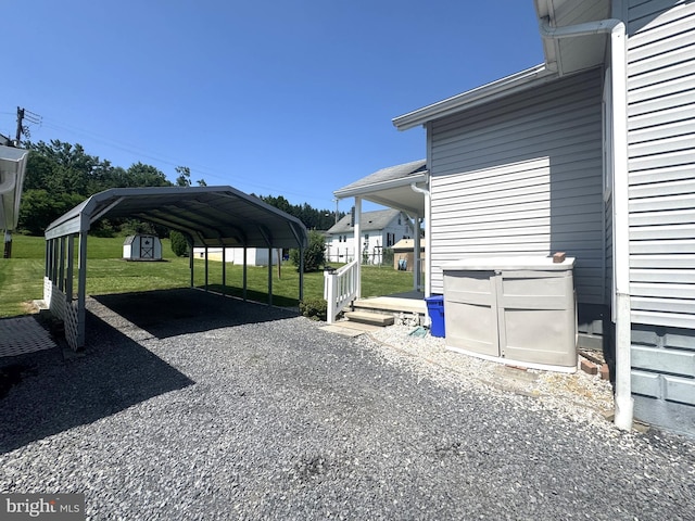 505 W 5th St, Lewistown, PA 17044 - view of parking / parking lot with a carport and driveway