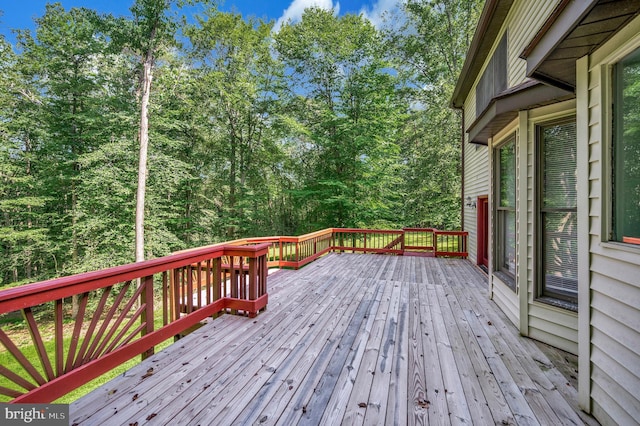 5599 Small Oak Ct, Woodbridge, VA 22192 - view of deck