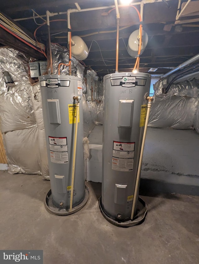 1625 Spruce, Baltimore City, MD 21226 - utilities with electric water heater
