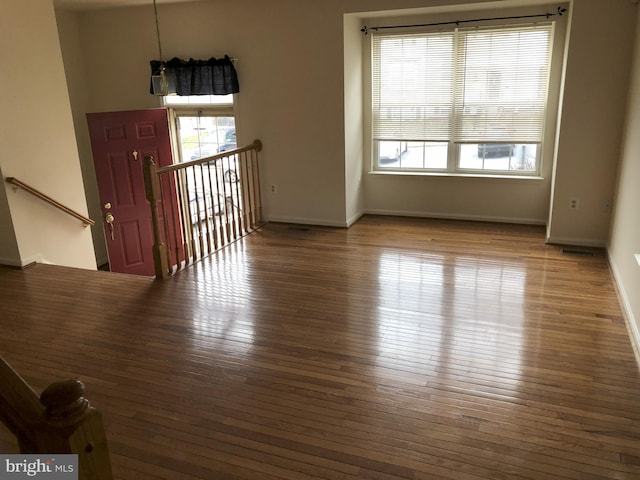 938 Newington Ct, Capitol Heights, MD 20743 - spare room with hardwood / wood-style flooring and baseboards