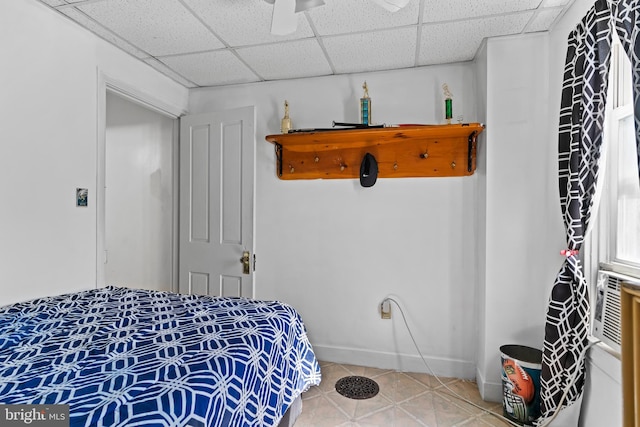121 Spruce St, Carlisle, PA 17013 - bedroom featuring a paneled ceiling and tile patterned flooring