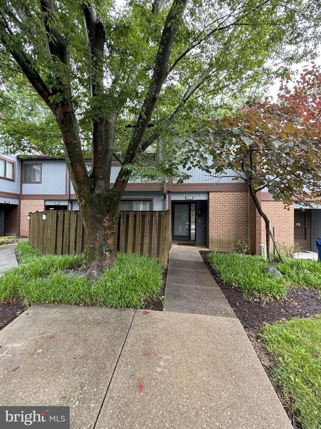 6309 Red Cedar Pl Unit 104, Baltimore, MD 21209 - view of front of property featuring brick siding