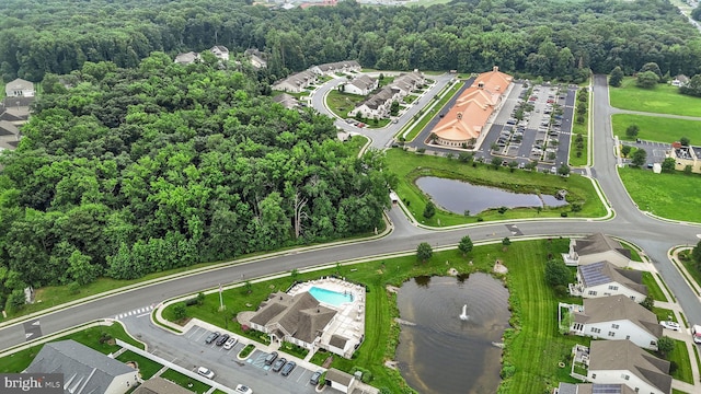 147 Candor Ln, Dover, DE 19901 - aerial view of property's location featuring a forest and a large body of water